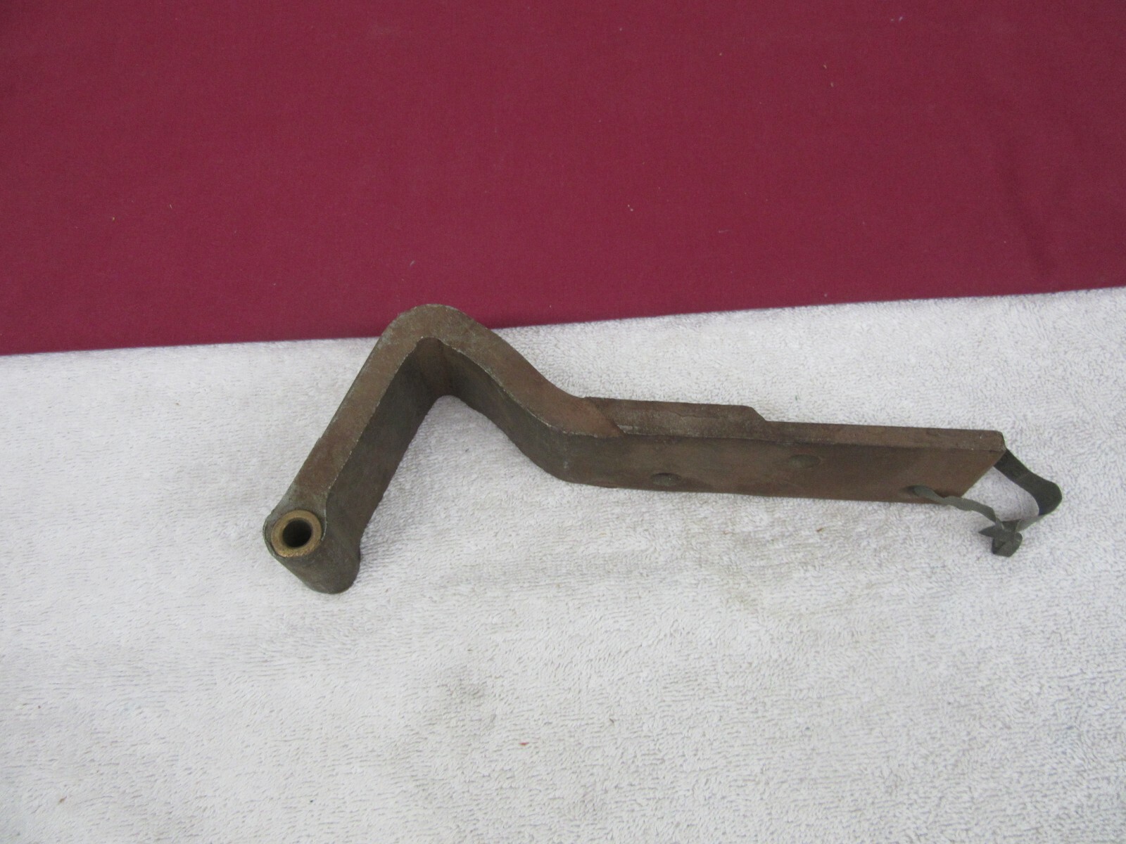 NOS 1955 1956 1957 Chevrolet Passenger Front Door Upper RH Strap w/ Bushing  dp 