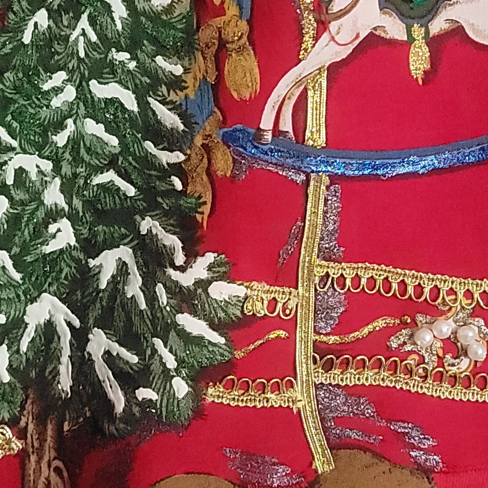 Suéter Feo Vintage Papá Noel Holiday Time Años 80 90 Navidad Sudadera Mediana Foto 3 de 4