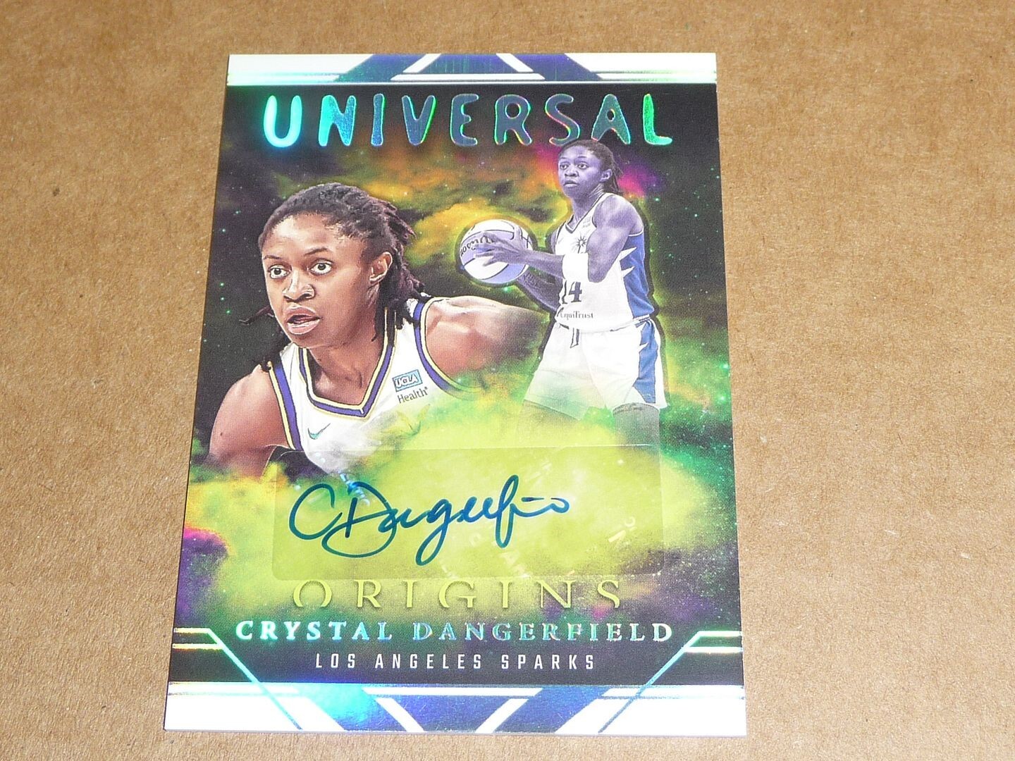 2024 Panini WNBA ORIGINS CRYSTAL DANGERFIELD AUTOGRAPH/AUTO UNIVERSAL K5454