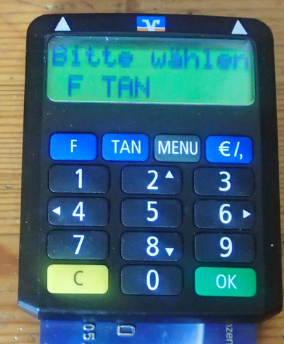 KOBIL TAN Optimus comfort TAN-Generator - Schwarz