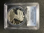 10)	1987-S $1 PCGS PR70 DCameo American (PROOF SILVER EAGLE) - PR70 RARE 1 oz Q