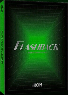 IKON FLASHBACK 4th Mini Album PHOTO BOOK Ver  GREEN CD+Foto Buch+10Karte+Sticker