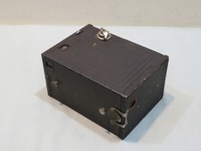 Vintage Brownie No 2 Box Camera, missing handle, untested