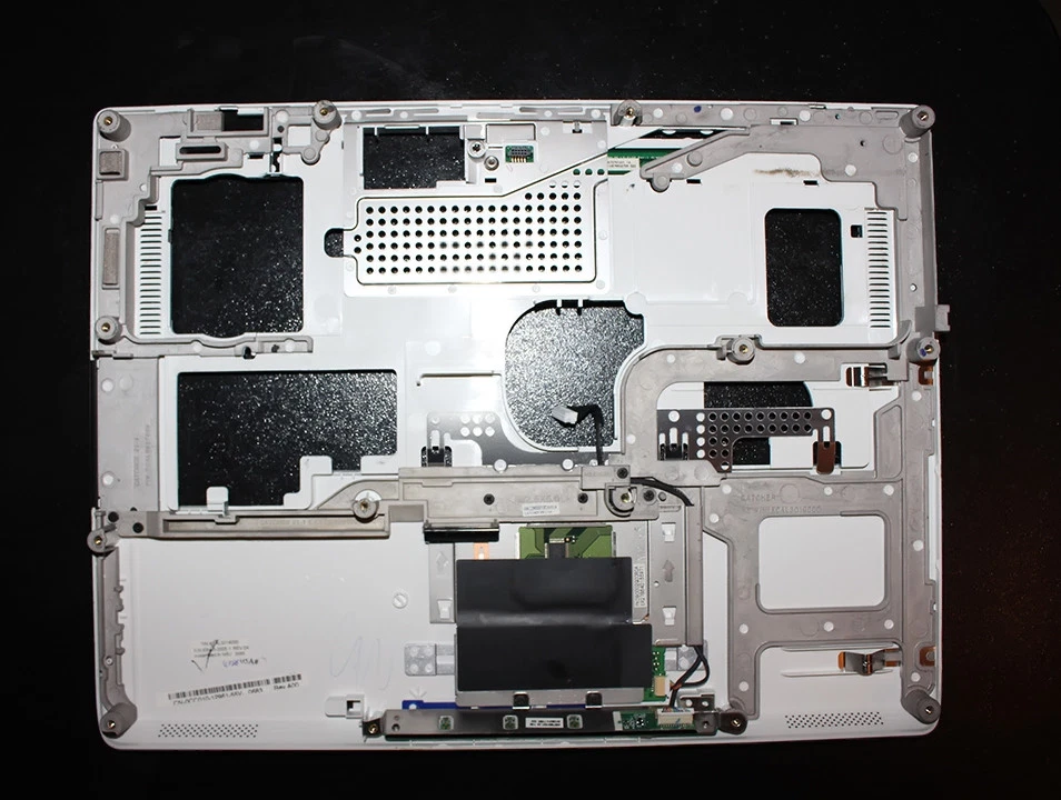 Reposamanos y panel táctil Dell Inspiron 6000 parte superior cubierta APAL3014000 VENDEDOR DE EE. UU. Foto 3 de 4