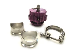 Blowoff Valve Pressure Tech 47mm w/ V-Band Purple