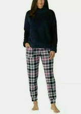 NWT! Jane and Bleecker Women's Cozy Lounge Set, Blue XL (1036)