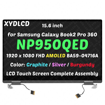 for Samsung NP950QED-KA1FR NP950QED-KA1IN OLED LCD Screen Assembly Replacement