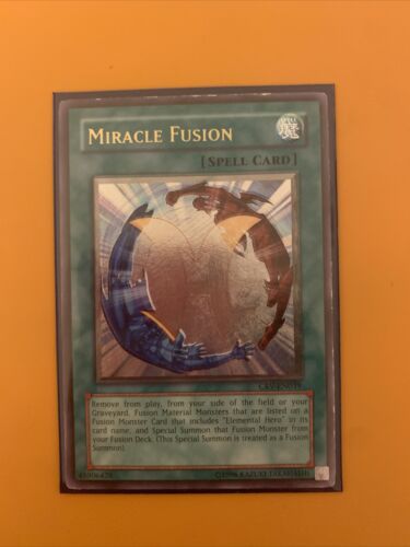Miracle Fusion CRV-EN039 1st Edition Ultimate Rare MP FOIL SHIFT MISPRINT - Picture 1 of 2