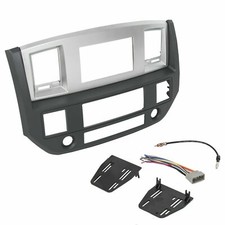 For Dodge Ram 1500 2500 3500 2006-09 Radio Double Din Dash Install Bezel Kit