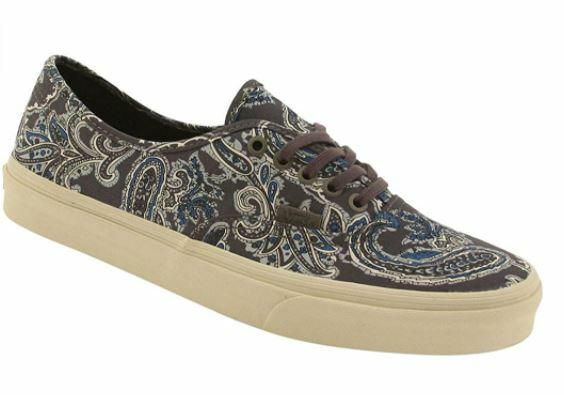 gray and turquoise vans