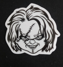 Child's Play Chucky Horror Movie Sticker 2.5"x2.25" B