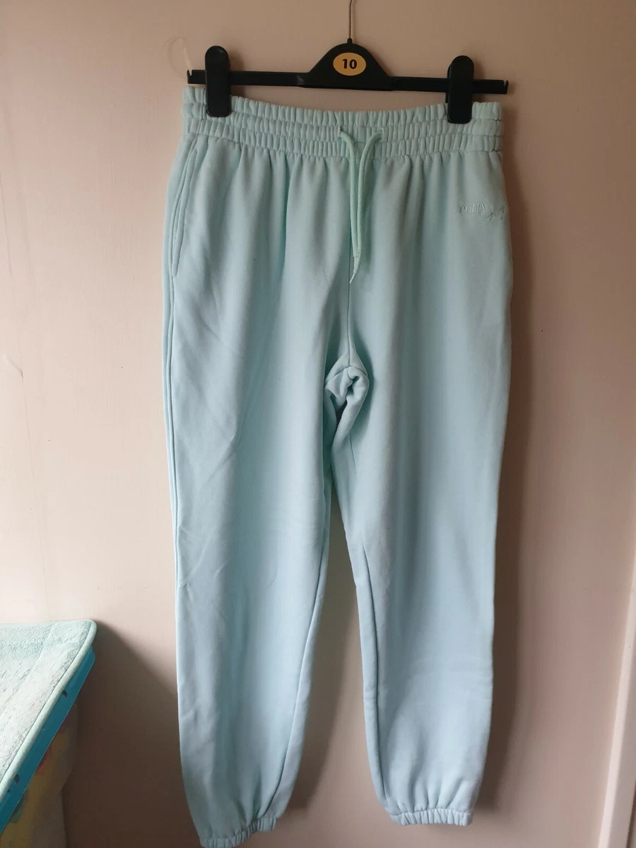 OH POLLY LIGHT GREEN BLUE JOGGERS SIZE 1O. eBay