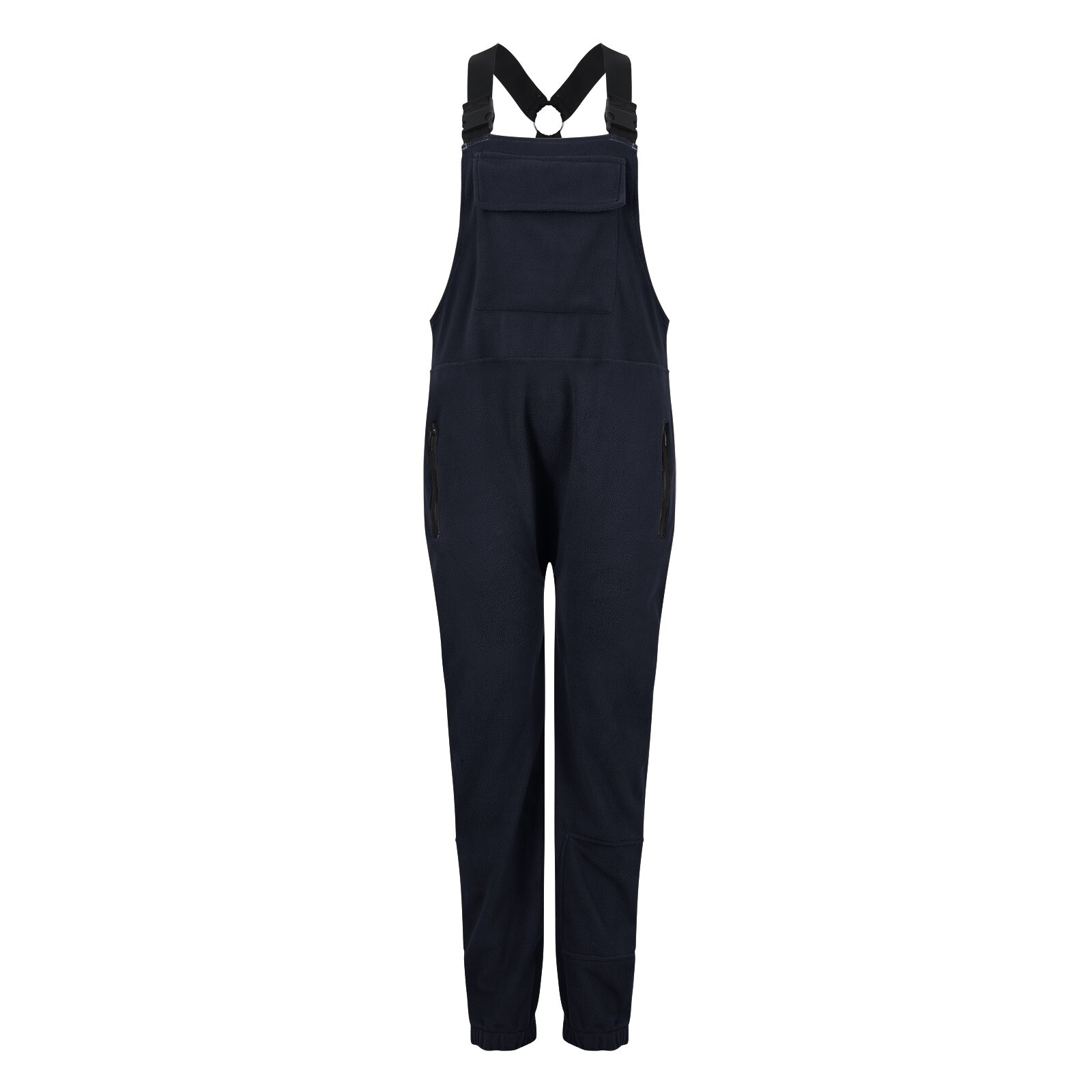 Women Fleece Overalls Onepiece Bibs Jumpsuits Adjustable Suspender