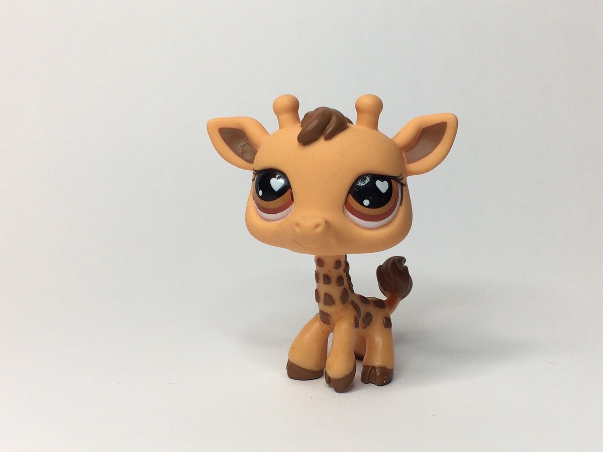 Figurine Littlest Pet Shop Girafe Rose #2770 - Occasion, Jouet Collection Pour Enfants