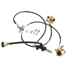 Front Hydraulic Foot Disc Brake Caliper for Drive 4Wheeler ATV Golf Go Kart Cart