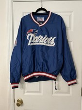 Vintage Starter New England Patriots Pullover Jacket NFL Pro Line