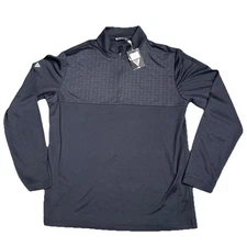 Levelwear Quarter Zip Pullover - Truth Black - Size Medium - NWT