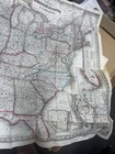 1860s G. Woolworth Colton New Guide Map United States & Canada Railroad Civilwar — photo 5