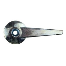 Prime-Line 2-1/2" Diecast Sliding Screen Door Lever Latch No-Stop Pin Aluminum