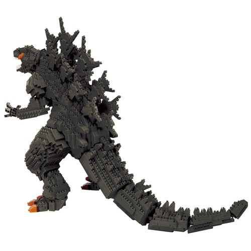 Nanoblock 2025 10" Giant Godzilla 2023 Minus One Figure Deluxe Edition NB-063 - Picture 6 of 17