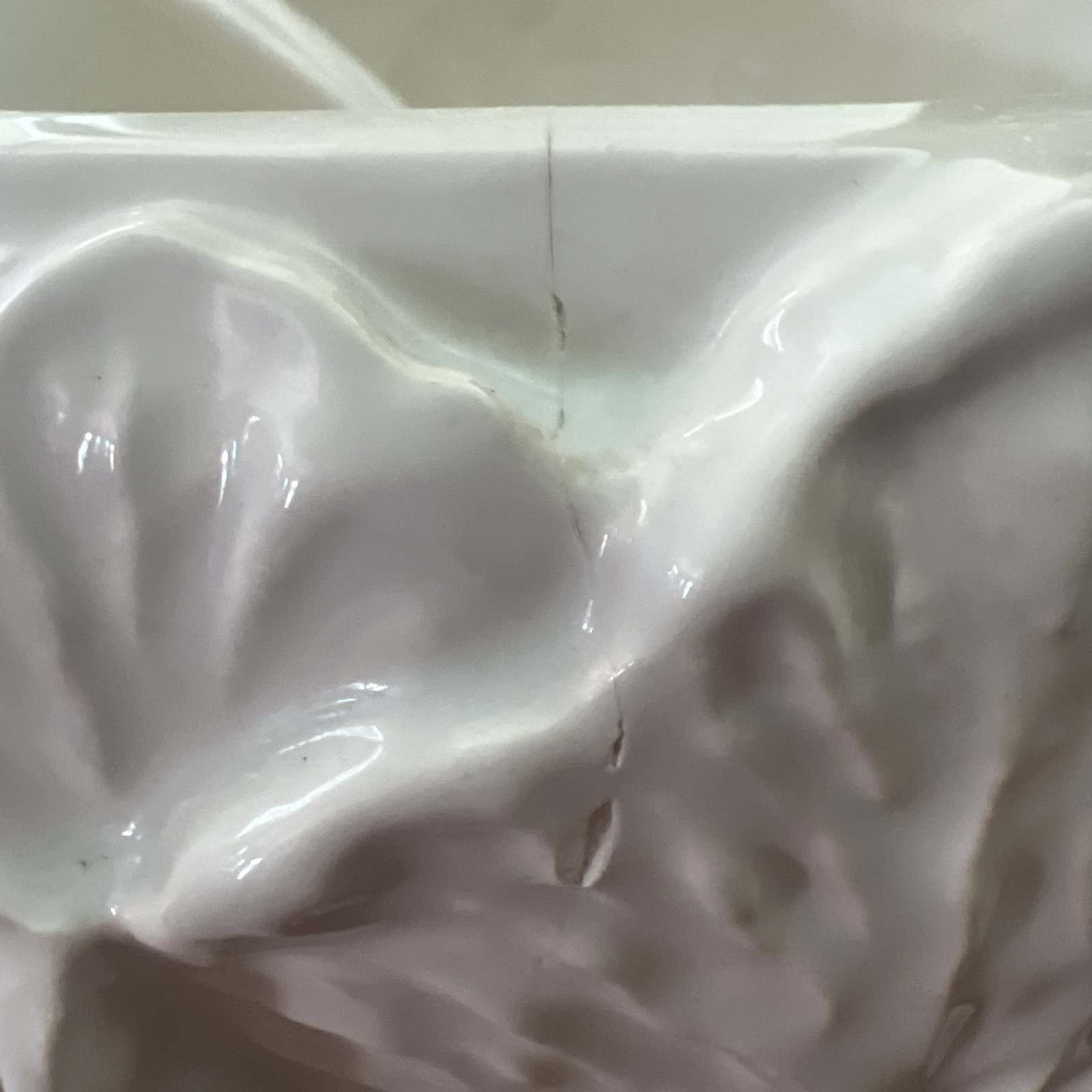 Majolica Cabbage Leaf Soup Tureen by Whittier Pottery 1978 With Lid and Ladle CA