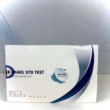 4 Panel STD Test - At Home Test Rapid 4 Pack Expires 01-2026