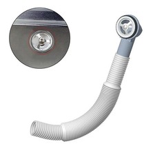 Overflow Pipe for Kitchen Sink,Round Overflow Tube for Sink Extendible QY006C061