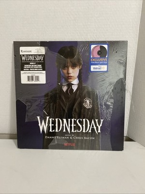 New WEDNESDAY - Danny Elfman/Chris Bacon OST (2xLP Pink/Black Split) VINYL