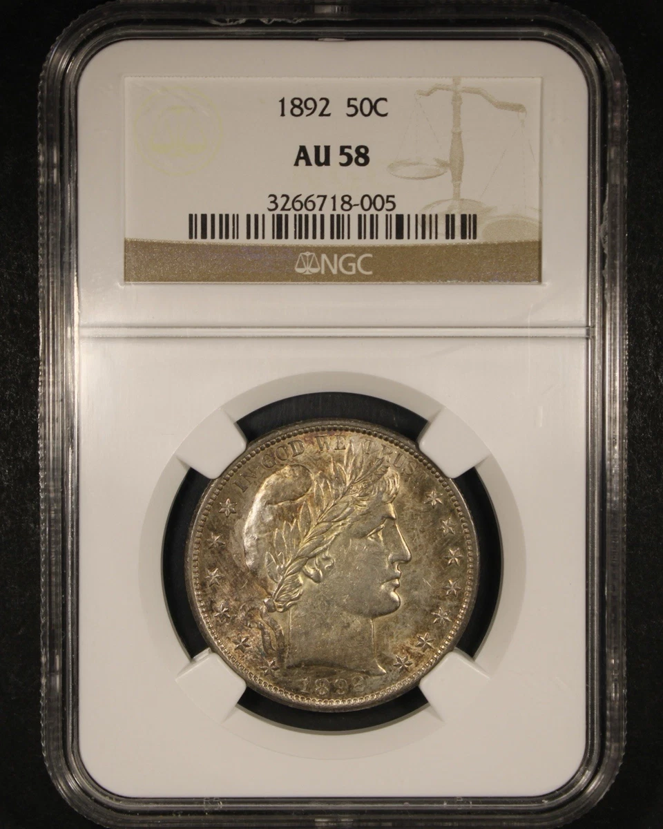 NGC Certified Barber US Half Dollars (1892-1915) for sale | eBay