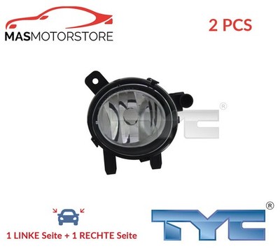 NEBELSCHEINWERFER PAAR SET TYC 19-6015-01-9 2PCS I FÜR BMW 3,1,4,2,F20,F21,F80
