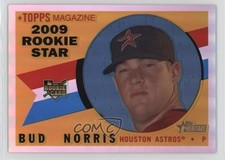 2009 Topps Heritage Chrome Refractor 245/560 Bud Norris #CHR198 n1u