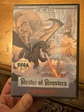 Master Of Monsters Sega Genesis Cib