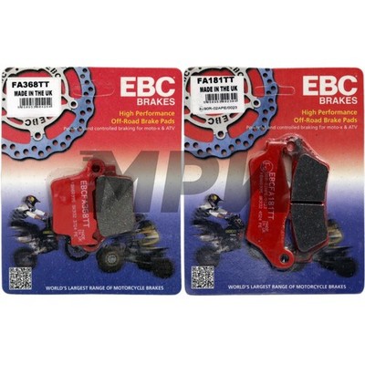 Sherco 300 SE-Racing 2T 2019-2025 EBC FA181TT / FA368TT Bremsbeläge vorne & hinten