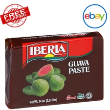 Iberia Guava Paste, 14 oz, All Natural, Vegan, Gluten Free, Halal, 14 Ounce