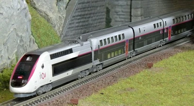 Kato 10-2131 TGV Euroduplex SNCF, InOui, 5 éléments, N 1/160 - Photo 1/4