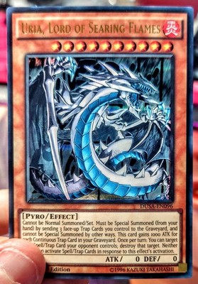 Yu-Gi-Oh! Ghost Rare Style Uria, Lord of Searing Flame
