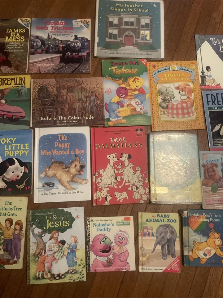 Lot Of 26 Vintage 1950's-1990's PB & HC Children's Books.  Golden Books & More - Image 3 of 4