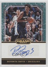 2016-17 Panini Grand Reserve Signatures Marble 10/10 Deyonta Davis #38 Auto z0i