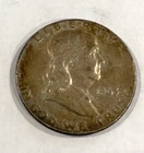 1963-D Franklin Half Dollar with Toning - 90% Silver
