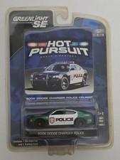 Greenlight SE Hot Pursuit 2006 Dodge Charger Police Series 1 RARE GREEN MACHINE!