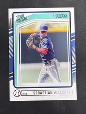 2024 Panini Donruss - Rated Prospects Sebastian Walcott #160 (RC)
