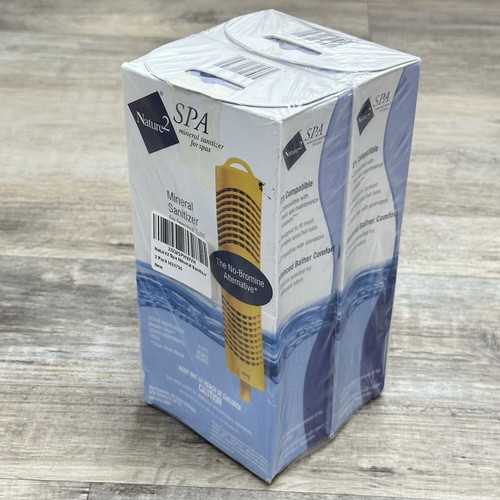 2 Pack Zodiac Nature2 Spa Filter Mineral Sanitizers For Hot Tubs and Spas New - Picture 2 of 4