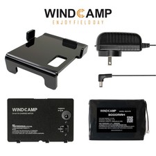 WINDCAMP Battery Pack for YAESU FT-818/FT-817 Replace Battery/Charger/Cover