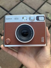 Fujifilm Instax Mini Evo Instant Camera Brown