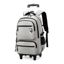 Boys Rolling Backpack Kids Bookbag with WheelsKids Luggage on WheelsElementar