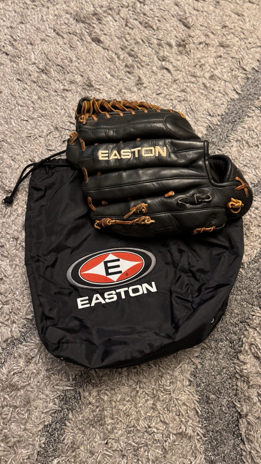 Vintage EASTON Pro Series E-PRO 82 BT  USA Steer Hide Hyperl