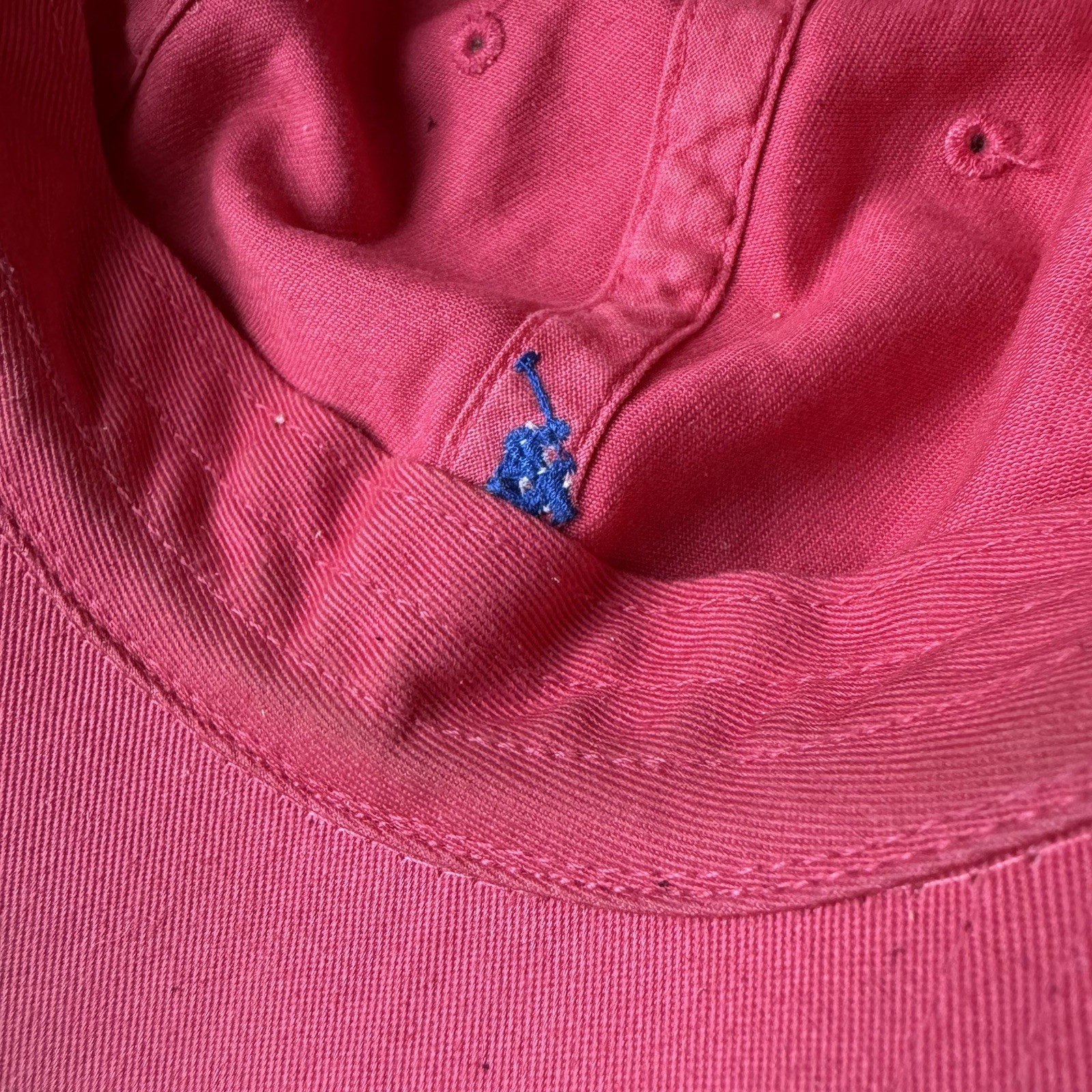Polo Ralph Lauren Red Baseball Hat Adjustable Strapback Classic Pony Cap thumbnail 8