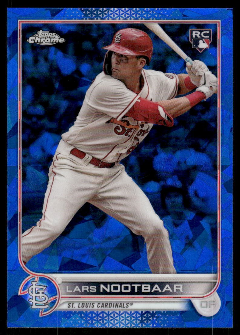 2022 Topps Chrome Sapphire #58 Lars Nootbaar RC - BB