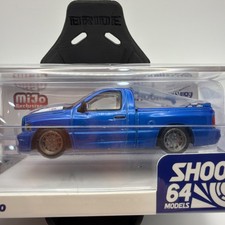Shoom64 2003 Dodge Ram Srt-10 Pickup Electric Blue Pearl White Stripes 164 