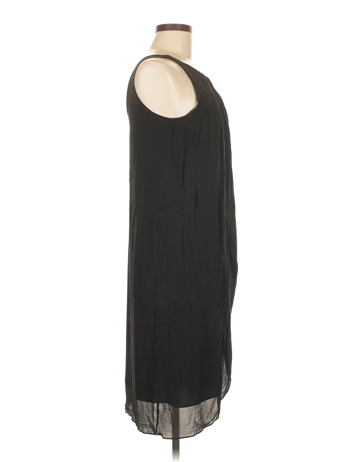 Massimo Dutti Women Black Cocktail Dress 6 thumbnail 3